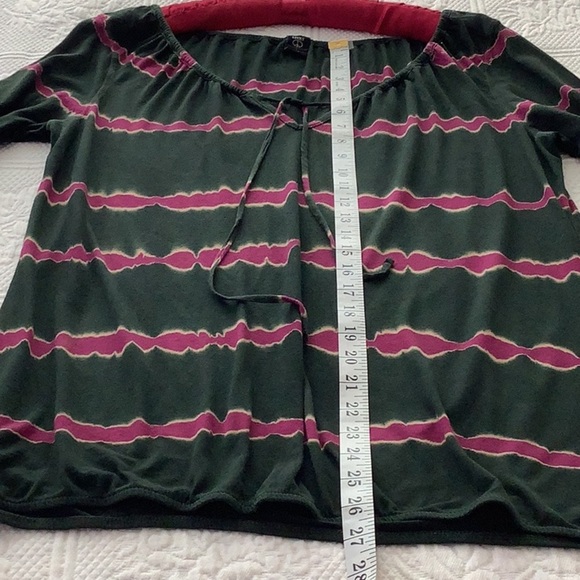 VTG Lucky Brand Tie Dye Top L - Picture 4 of 8